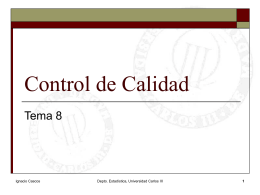 Estadística en la Ingeniería