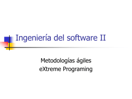 Ingeniería del software II