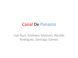 Canal De Panamá - Blog del Liceo Nº 53 "Raoul