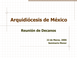 Arquidiócesis de México