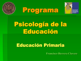 MÁSTER DE EDUCACIÓN SECUNDARIA