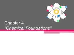 Chapter 4 Atomic Structure