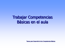 Competencias Básicas