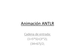 Animación ANTLR