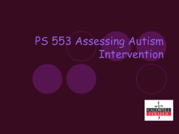Overview of Autism Treatments