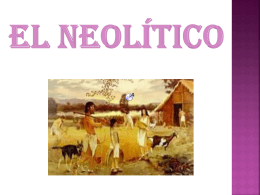 El neolítico