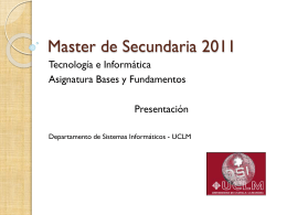 Master de Secundaria 2010