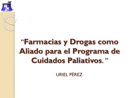 ACCESO A OPIOIDES: DECRETO N° 320 DE 22 DE JUNIO