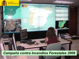 Asignación de medios de Extinción