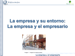 Tema 1. La actividad económica