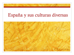 España y sus culturas diversas