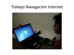 Trabajo Navegación Internet