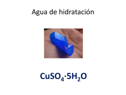 Agua de hidratación - Colegio "Mª Auxiliadora" de