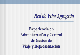 Sistema de Administración de Gastos de Viaje y