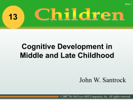 LIFE-SPAN DEVELOPMENT