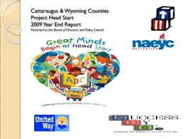 Cattaraugus & Wyoming Counties Project Head Start