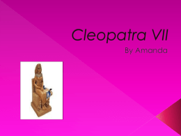 Cleopatra - Kenmore Tonawanda UFSD