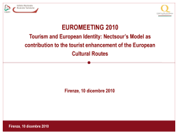 Diapositiva 1 - Regione Toscana
