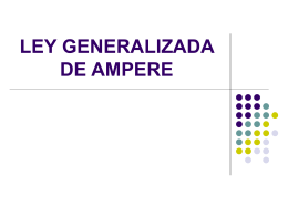 LEY GENERALIZADA DE AMPERE
