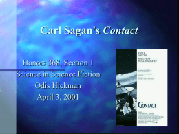 Carl Sagan`s Contact