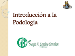 Introducción a la Podología