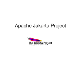 Apache Jakarta Project