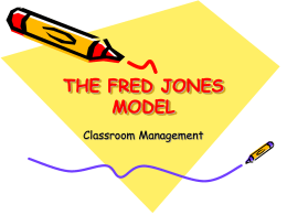 THE FRED JONES MODEL