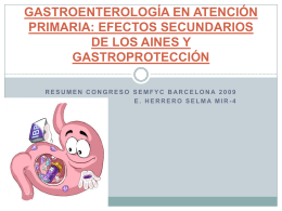 Gastroenterología en Atención Primaria: Efectos