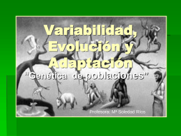 Evolución, Ecología y Variabilidad