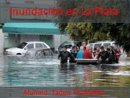 Inundación en La Plata