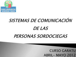 SISTEMAS DE COMUNICACIÓN DE LAS PERSONAS