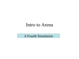 Intro to Arena - Computer Science