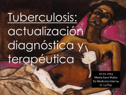 Tuberculosis: actualización diagnóstica y