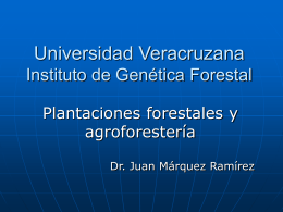 Universidad Veracruzana Instituto de Genética
