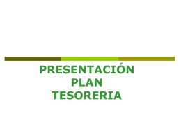 PLAN TESORERIA - Andalucía Emprende, Fundación