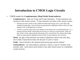 Introduction to CMOS Logic Circuits -