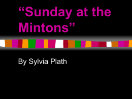 Sunday at the Mintons