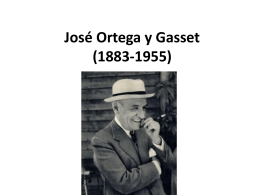José Ortega y Gasset (1883