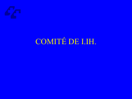 COMITÉ DE I.IH.