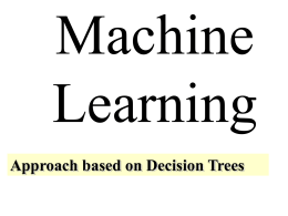 Machine Learning - Portland State University