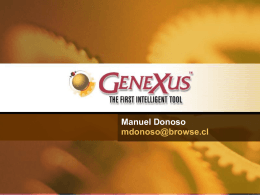 Presentación Genexus