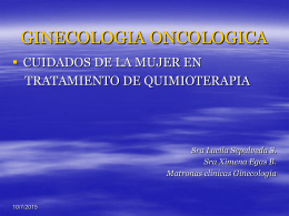 GINECOLOGIA ONCOLOGICA
