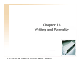 Chapter 014 - Writing & E