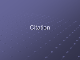 Citation