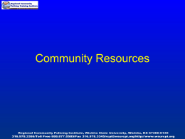 Community Resources - Wichita State University