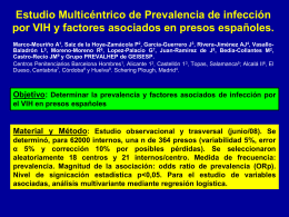 Estudio Multicéntrico de Prevalencia de infección