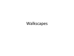 Walkscapes - Cartografías