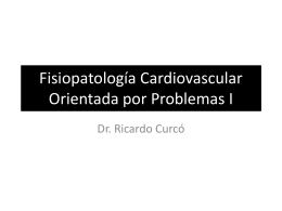 Fisiopatología Cardiovascular Orientada por