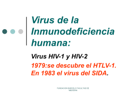 Virus de la Inmunodeficiencia humana:
