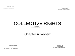 COLLECTIVE RIGHTS - Morinville Community High